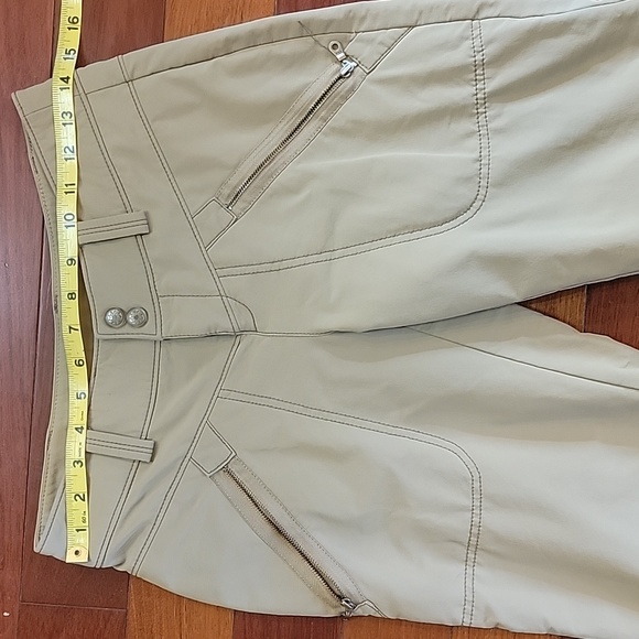 Athleta Brushed Lined Tan Hiking Outdoor Pants - Size 2P - Picture 3 of 9